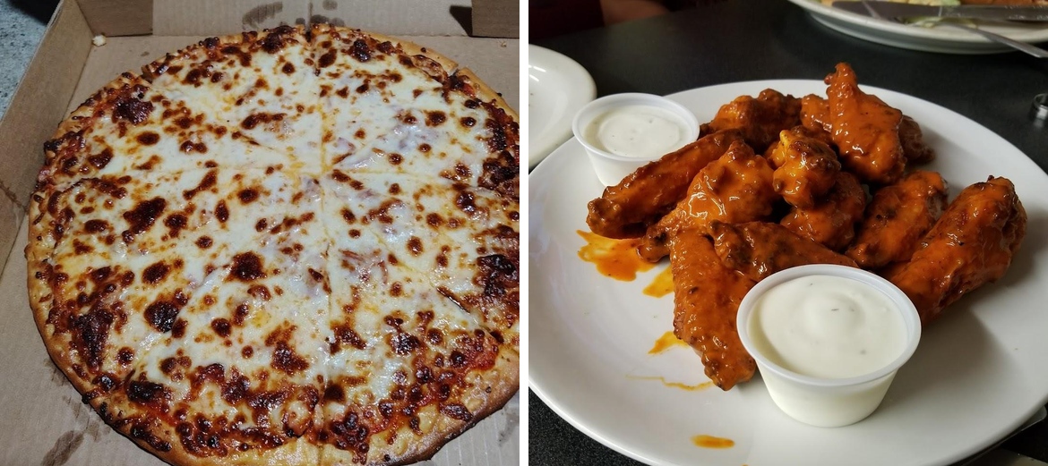 101 Pizzeria Menu